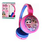 L.O.L. Surprise Bluetooth & Wired Headphones With Kid Friendly Volume Limit