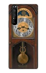Grandfather Clock Antique Wall Clock Case Cover For Sony Xperia 1 III