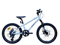 Lasten pyörä Biorn 20" 8-vaihteinen valkoinen os