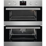 AEG 6000 SurroundCook Built Under Oven, DUB535060M, 45L, Catalytic Self Clean, LED Display, Multilevel Cooking, Stainless Steel, Anti-fingerprint, Grill, AirFry, Pizza Setting, Defrost, A