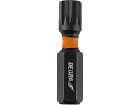 Dedra Slagskruvmejsel Bits 8X32mm Spline M5, 2St Blisterförpackade