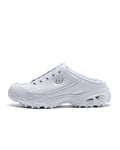 Skechers Women's D'Lites Bright Sky Fashion Sneakers, White Silver, 4.5 UK