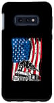 Galaxy S10e USA Steam Train American Flag Patriotism Americans Train Case