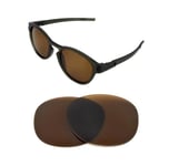 NEW POLARIZED BRONZE REPLACEMENT LENS FOR OAKLEY LATCH SUNGLASSES
