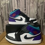 Nike Air Jordan 1 Mid Court Purple Men’s Size UK 12 EUR47.5 US 13 DQ8426-154