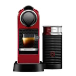 Nespresso - CitiZ&Milk kaffemaskin 1L rød