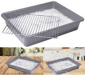 55cm Oven Rack & Grill Baking Soaking Cleaning Tray Cutlery Dishwasher Kitchen