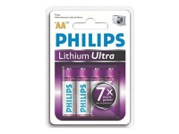 Philips Lithium Ultra FR6LB4A - Batteri 4 x AA-typ - Li