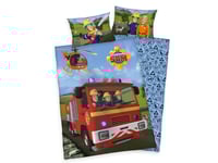 Fireman Sam Junior Sängkläder 100X135 Cm - 100 Procent Bomull