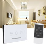 Touch Switch Touch Screen LED Light Dimmer Switch Wireless
