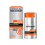 L'Oreal Men Expert HYDRA ENERGETIC Multi Action 8 anti FATIGUE Moisturizer 50ml