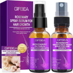 GIFBEA Rosemary Oil Serum for Hair Growth W/Rosemary Water & Rice Water Spray H