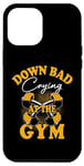 Coque pour iPhone 14 Pro Max Crying At Gym Funny Bad Down Gym