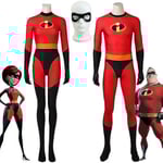 The Incredibles Kostymset Halloweenfest Karneval Hög Kvalitet Men-Xin man 180