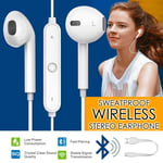 Wireless Bluetooth Earphones Headphones Sport Gym For Iphone 7 8 X Samsung S8 S7