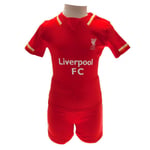 Unbranded Liverpool fc childrens/kids 2015/16 t shirt and short set red ut