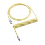 CableMod Cablemod Classic Coiled Cable - Lemon Ice 1.5m Usb-c