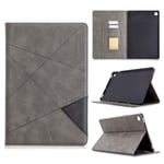 Galaxy Tab S5e 10.5 Tablet Case, CASE4YOU Premium Flip PU Leather Cover Business Portfolio Wallet Strap Card Slots Magnetic Shell Carrying Case for Samsung Galaxy Tab S5e 10.5 T720 T725 Case Gray