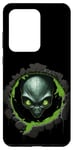 Galaxy S20 Ultra Vintage Alien Face Funny Outer Space UFO Product Case