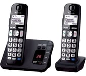 Panasonic KX-TGE722 Big Button DECT Double Cordless Telephone with Nuisance Call