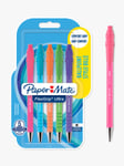 Paper Mate Flexgrip Ultra Ballpoint Pens, Pack of 5, Multi