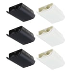 6 pcs Battery Pack Cover Shell Kit Compatible with Xbox 360 Wireless Controller