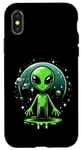 iPhone X/XS Green Alien For Kids Boys Men Women Case