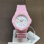 Casio LRW-200H-4B2 Analog Ladies Pink Band Quartz Sport Diver's Design Watch
