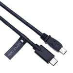 Type C to Mini USB Cable Compatible with Car Dash Cam Recorder GoPro Hero 2/3/4, Garmin Dash Cam, Proofcam, Rac NRAC02 to MacBook, Google Chromebook Pixel, Lenovo Yoga 900, Dell XPS, ASUS ZenBook (1m)