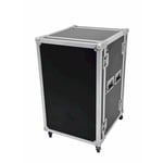 Flightcase rack. 10 unit. 45 cm. Professionel kvalitet. Med hjul