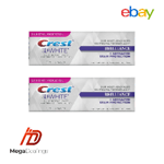Crest 3D White Brilliance Toothpaste Vibrant Peppermint 90ml [2 Pack - 180ml]