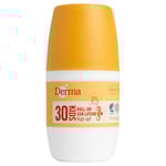 Derma Sol Solskydd för barn Kids Sun Roll-On SPF30 50 ml (2.320,00 kr / 1 l)