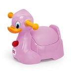 OKBABY Quack - Pot pour enfant avec assise ergonomique en forme de canard - Rose