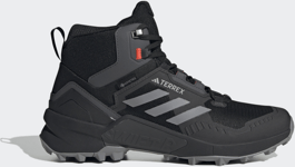 Adidas Adidas Terrex Swift R3 Mid Gore-tex Hiking Shoes Trekkingkengät CORE BLACK / GREY THREE / SOLAR RED