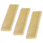 Basage 3PCS Replacement Microfibre Swipping Mop Pad for Karcher WV2 WV5 Window Vacuum Cleaner