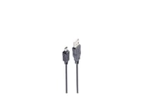 Shiverpeaks Bs77372, 1,5 M, Svart, Usb-A, Mini Usb-12 Pin, Hankoppling, Olympus