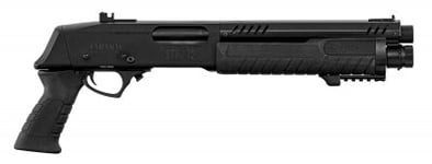 Black Ops Fabarm STF12 Short Shotgun Pump Gas 6mm - Svart