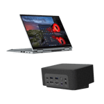 Lenovo ThinkPad X1 Yoga G6 14" Touch 360°Flip Stylus EVO i7-1185G7 vPRO 16GB 500GB WiFi6 WinPRO IR-Cam Backlit 4G/LTE TB4 3YrWrty w/ LOGI DOCK RRP$899