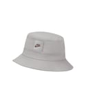 Nike Unisex Bucket Hat (Light Smoke Grey) Cotton - Size Medium/Large