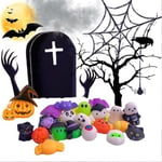 10pcs Pumpkin/Spider/Ghost/Squeeze Squeeze Ball Halloween Toy  Party Favors
