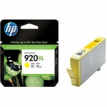 HP 920XL Yellow Genuine Original Printer Ink Cartridge 6000 6500 7000 BOX