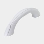 Attwood Handtag båt 2050-5 Vinyl Grab Handle White, oval profil med sned ände, för skruv, plast vinylöverdrag, 222 mm, vit