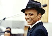 Frank Sinatra Grain Effect Print A3 Laminated Film Star American Singer Poster Famous Celebrity Handsome Man Smilling Picture Bedroom Artwork Photo Wall Decoration Reprint