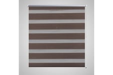 Be Basic Zebra Rullegardin 140 x 175 cm Kaffe Farge - Beige|Hvit