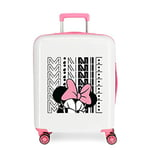 Disney Pretty Minnie Valise de cabine multicolore 40 x 55 x 20 cm rigide ABS fermeture TSA intégrée 38,4 L 2 kg 4 roulettes doubles bagage à main