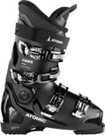 ATOMIC Unisex Hawx Ultra Ski Boots - Size 28/28.5 - Alpine Ski Boots in Black/White - Boots with 3D Ankle & Heel for Precise Fit - Slim Ski Boots with 98 mm Fit