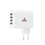 Reseadapter - SKROSS Euro USB Charger 4-port
