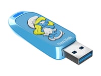 Sandisk Smurfs - Smurfette Edition Usb Flash-Enhet - 256 Gb - Usb 3.2 Gen 1