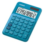 Casio Calculatrice de bureau - 12 chiffres bleue