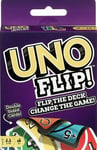 UNO FLIP card game Multi Coloured Exciting New Twists Wild Dos Fast Dispatch UK